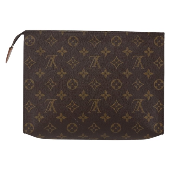 LOUIS VUITTON Monogram Poche Toilette 26 Pouch M47542 LV Auth 99784 - Picture 3 of 16